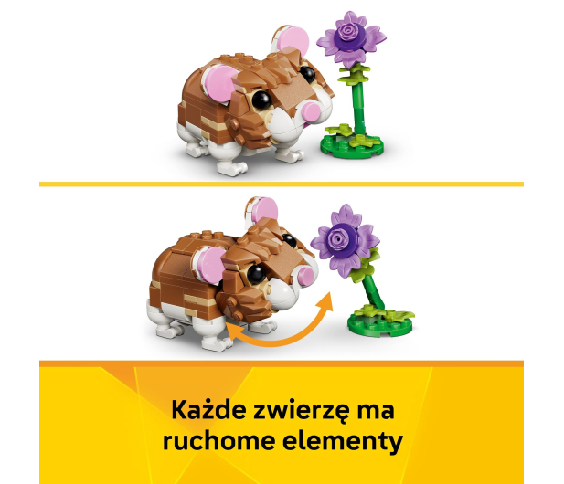 LEGO CREATOR 31376 Uroczy chomik z kwiatkiem - 1473425 - zdjęcie 13